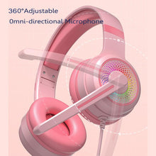 Load image into Gallery viewer, Y20 LED Bass Stereo PC Wired Gaming Headset with Microphone