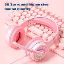 Load image into Gallery viewer, Y20 LED Bass Stereo PC Wired Gaming Headset with Microphone