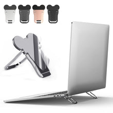 Load image into Gallery viewer, 2 PCS Metal Foldable Laptop Stand Bracket