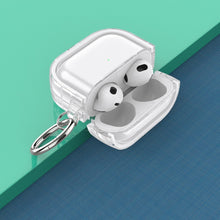 Load image into Gallery viewer, Two-color Photo Frame PC+TPU Anti-fall Wireless Earphone Case with Hook, For AirPods 3, For AirPods Pro