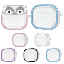 Load image into Gallery viewer, Two-color Photo Frame PC+TPU Anti-fall Wireless Earphone Case with Hook, For AirPods 3, For AirPods Pro