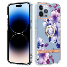 Load image into Gallery viewer, Ring IMD Flowers TPU Phone Case, For iPhone 14, For iPhone 14 Plus, For iPhone 14 Pro, For iPhone 14 Pro Max