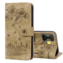 Load image into Gallery viewer, Cartoon Sakura Cat Embossed Leather Phone Case, For Xiaomi Poco F4 GT, For Xiaomi Poco M3 / Redmi 9T Global, For Xiaomi Poco X3 / X3 NFC, For Xiaomi Redmi K40 / K40 Pro, For Xiaomi Redmi Note 11 Pro 4G / 5G, For Xiaomi Poco M4 Pro 4G Global            ...