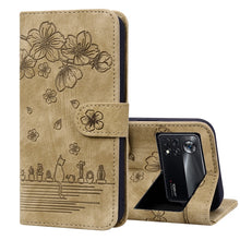 Load image into Gallery viewer, Cartoon Sakura Cat Embossed Leather Phone Case, For Xiaomi Poco F4 GT, For Xiaomi Poco M3 / Redmi 9T Global, For Xiaomi Poco X3 / X3 NFC, For Xiaomi Redmi K40 / K40 Pro, For Xiaomi Redmi Note 11 Pro 4G / 5G, For Xiaomi Poco M4 Pro 4G Global            ...
