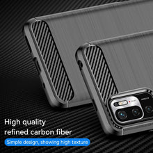 Load image into Gallery viewer, Brushed Texture Carbon Fiber TPU Phone Case, For Xiaomi Poco M3 Pro 5G, For Xiaomi Poco X3 GT, For Xiaomi Poco X4 NFC 5G, For Xiaomi Poco M4 Pro 5G, For Xiaomi Poco F4, For Xiaomi Poco X4 Pro 5G, For Xiaomi Poco M4 Pro, For Xiaomi Poco M4 5G           ...