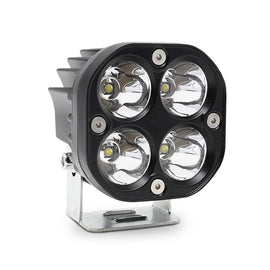 Car 3 inch 4LEDs Spotlight 20W / 2000LM / 6000K / DC9-80V, Continuous Spotlight(White Light), Continuous Spotlight(Yellow Light)