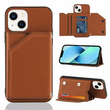 Load image into Gallery viewer, Skin Feel PU + TPU + PC Back Cover Shockproof Case, For iPhone 14/13, For iPhone 14 Plus, For iPhone 14 Pro, For iPhone 14 Pro Max