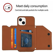 Load image into Gallery viewer, Skin Feel PU + TPU + PC Back Cover Shockproof Case, For iPhone 14/13, For iPhone 14 Plus, For iPhone 14 Pro, For iPhone 14 Pro Max