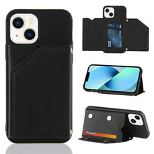 Load image into Gallery viewer, Skin Feel PU + TPU + PC Back Cover Shockproof Case, For iPhone 14/13, For iPhone 14 Plus, For iPhone 14 Pro, For iPhone 14 Pro Max
