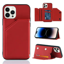 Load image into Gallery viewer, Skin Feel PU + TPU + PC Back Cover Shockproof Case, For iPhone 14/13, For iPhone 14 Plus, For iPhone 14 Pro, For iPhone 14 Pro Max