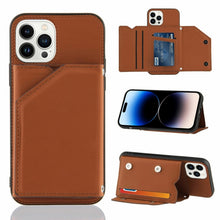 Load image into Gallery viewer, Skin Feel PU + TPU + PC Back Cover Shockproof Case, For iPhone 14/13, For iPhone 14 Plus, For iPhone 14 Pro, For iPhone 14 Pro Max