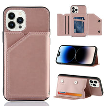 Load image into Gallery viewer, Skin Feel PU + TPU + PC Back Cover Shockproof Case, For iPhone 14/13, For iPhone 14 Plus, For iPhone 14 Pro, For iPhone 14 Pro Max