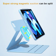 Load image into Gallery viewer, Front Stand Rotating Clear Back Smart Leather Tablet Case, For iPad mini 6 / mini 2024, For iPad 10.2 2019 / 2020 / 2021, For iPad Air 2022 / 2020 10.9, For iPad Pro 11 2018 / 2020 / 2021