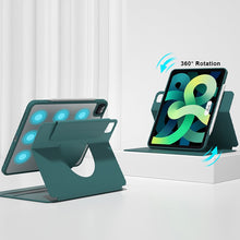 Load image into Gallery viewer, Front Stand Rotating Clear Back Smart Leather Tablet Case, For iPad mini 6 / mini 2024, For iPad 10.2 2019 / 2020 / 2021, For iPad Air 2022 / 2020 10.9, For iPad Pro 11 2018 / 2020 / 2021