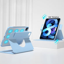 Load image into Gallery viewer, Front Stand Rotating Clear Back Smart Leather Tablet Case, For iPad mini 6 / mini 2024, For iPad 10.2 2019 / 2020 / 2021, For iPad Air 2022 / 2020 10.9, For iPad Pro 11 2018 / 2020 / 2021