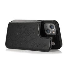 Load image into Gallery viewer, Butterflies Flowers Double Buckle Case, For iPhone 14 Pro Max, For iPhone 14 Pro, For iPhone 14, For iPhone 14 Plus
