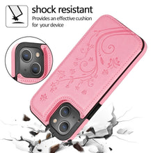 Load image into Gallery viewer, Butterflies Flowers Double Buckle Case, For iPhone 14 Pro Max, For iPhone 14 Pro, For iPhone 14, For iPhone 14 Plus