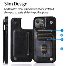 Load image into Gallery viewer, Double Buckle Phone Case, For iPhone 14 Pro Max, For iPhone 14 Pro, For iPhone 14, For iPhone 14 Plus