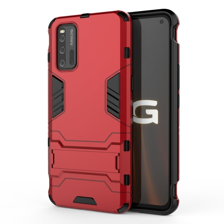 Shockproof PC + TPU Protective Case with Invisible Holder