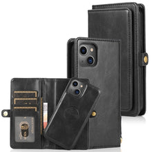 Load image into Gallery viewer, Strong Magnetic Detachable Leather Case, For iPhone 14 Pro Max, For iPhone 14 Pro, For iPhone 14, For iPhone 14 Plus