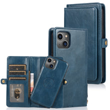 Load image into Gallery viewer, Strong Magnetic Detachable Leather Case, For iPhone 14 Pro Max, For iPhone 14 Pro, For iPhone 14, For iPhone 14 Plus