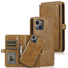 Load image into Gallery viewer, Strong Magnetic Detachable Leather Case, For iPhone 14 Pro Max, For iPhone 14 Pro, For iPhone 14, For iPhone 14 Plus