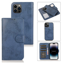 Load image into Gallery viewer, 2 in 1 Detachable Leather Case, For iPhone 14 Pro Max, For iPhone 14 Pro, For iPhone 14, For iPhone 14 Plus