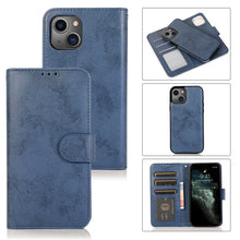 Load image into Gallery viewer, 2 in 1 Detachable Leather Case, For iPhone 14 Pro Max, For iPhone 14 Pro, For iPhone 14, For iPhone 14 Plus