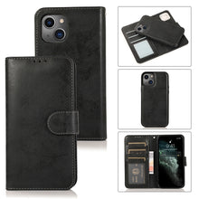 Load image into Gallery viewer, 2 in 1 Detachable Leather Case, For iPhone 14 Pro Max, For iPhone 14 Pro, For iPhone 14, For iPhone 14 Plus