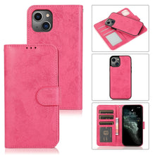 Load image into Gallery viewer, 2 in 1 Detachable Leather Case, For iPhone 14 Pro Max, For iPhone 14 Pro, For iPhone 14, For iPhone 14 Plus