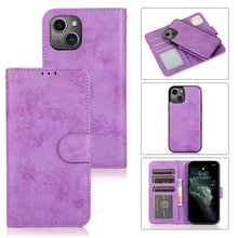 Load image into Gallery viewer, 2 in 1 Detachable Leather Case, For iPhone 14 Pro Max, For iPhone 14 Pro, For iPhone 14, For iPhone 14 Plus