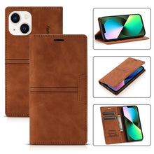 Load image into Gallery viewer, Magnetic Leather Phone Case, For iPhone 14 Pro Max, For iPhone 14 Pro, For iPhone 14, For iPhone 14 Plus