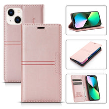 Load image into Gallery viewer, Magnetic Leather Phone Case, For iPhone 14 Pro Max, For iPhone 14 Pro, For iPhone 14, For iPhone 14 Plus