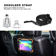 Load image into Gallery viewer, For iPad Pro 11 (2020) 360 Degree Rotation Silicone Protective Cover with Holder &amp; Hand Strap &amp; Long Strap &amp; Pencil Slot, For iPad Air 2025 / 10.9 / Pro 11 2021 / 2020 / 2018