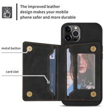 Load image into Gallery viewer, Zipper Card Holder Phone Case, For iPhone 14 Pro Max, For iPhone 14 Pro, For iPhone 14, For iPhone 14 Plus