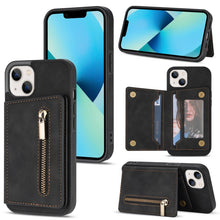 Load image into Gallery viewer, Zipper Card Holder Phone Case, For iPhone 14 Pro Max, For iPhone 14 Pro, For iPhone 14, For iPhone 14 Plus