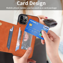 Load image into Gallery viewer, Line Card Holder Phone Case, For iPhone 14 Pro Max, For iPhone 14 Pro, For iPhone 14, For iPhone 14 Plus