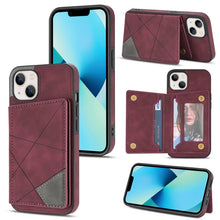 Load image into Gallery viewer, Line Card Holder Phone Case, For iPhone 14 Pro Max, For iPhone 14 Pro, For iPhone 14, For iPhone 14 Plus