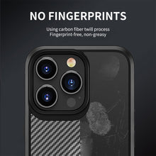 Load image into Gallery viewer, iPAKY Carbon Fiber Texture Shockproof PC + TPU Protective Phone Case, For iPhone 14 Pro Max, For iPhone 14 Pro, For iPhone 14 Plus, For iPhone 14
