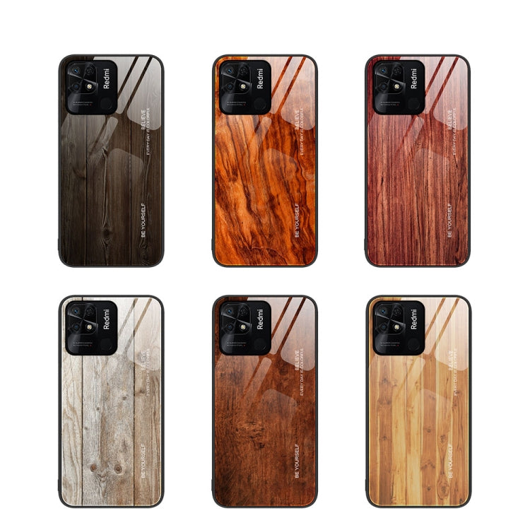 Wood Grain Glass Protective Case, For Xiaomi Redmi 10C, For Xiaomi Redmi K40S, For Xiaomi Redmi K50 Pro, For Xiaomi Redmi K50, For Xiaomi Redmi Note 10 Pro 4G, For Xiaomi Redmi Note 11 5G/Poco M4 Pro, For Xiaomi Redmi Note 11E                          ...