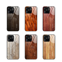 Load image into Gallery viewer, Wood Grain Glass Protective Case, For Xiaomi Redmi 10C, For Xiaomi Redmi K40S, For Xiaomi Redmi K50 Pro, For Xiaomi Redmi K50, For Xiaomi Redmi Note 10 Pro 4G, For Xiaomi Redmi Note 11 5G/Poco M4 Pro, For Xiaomi Redmi Note 11E                          ...