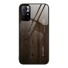 Load image into Gallery viewer, Wood Grain Glass Protective Case, For Xiaomi Redmi 10C, For Xiaomi Redmi K40S, For Xiaomi Redmi K50 Pro, For Xiaomi Redmi K50, For Xiaomi Redmi Note 10 Pro 4G, For Xiaomi Redmi Note 11 5G/Poco M4 Pro, For Xiaomi Redmi Note 11E                          ...
