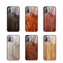 Load image into Gallery viewer, Wood Grain Glass Protective Case, For Xiaomi Mi 11 Pro, For Xiaomi Poco X4 Pro 5G, For Xiaomi Poco M4 Pro 4G, For Xiaomi Mi 11 Ultra, For Xiaomi 12 Pro