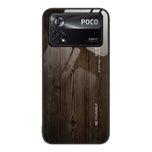 Load image into Gallery viewer, Wood Grain Glass Protective Case, For Xiaomi Mi 11 Pro, For Xiaomi Poco X4 Pro 5G, For Xiaomi Poco M4 Pro 4G, For Xiaomi Mi 11 Ultra, For Xiaomi 12 Pro