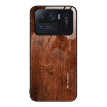 Load image into Gallery viewer, Wood Grain Glass Protective Case, For Xiaomi Mi 11 Pro, For Xiaomi Poco X4 Pro 5G, For Xiaomi Poco M4 Pro 4G, For Xiaomi Mi 11 Ultra, For Xiaomi 12 Pro