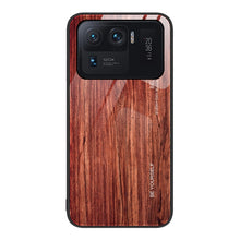 Load image into Gallery viewer, Wood Grain Glass Protective Case, For Xiaomi Mi 11 Pro, For Xiaomi Poco X4 Pro 5G, For Xiaomi Poco M4 Pro 4G, For Xiaomi Mi 11 Ultra, For Xiaomi 12 Pro