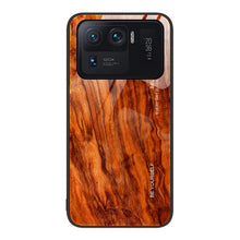 Load image into Gallery viewer, Wood Grain Glass Protective Case, For Xiaomi Mi 11 Pro, For Xiaomi Poco X4 Pro 5G, For Xiaomi Poco M4 Pro 4G, For Xiaomi Mi 11 Ultra, For Xiaomi 12 Pro