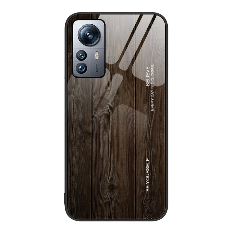 Wood Grain Glass Protective Case, For Xiaomi Mi 11 Pro, For Xiaomi Poco X4 Pro 5G, For Xiaomi Poco M4 Pro 4G, For Xiaomi Mi 11 Ultra, For Xiaomi 12 Pro