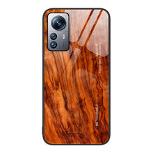 Load image into Gallery viewer, Wood Grain Glass Protective Case, For Xiaomi Mi 11 Pro, For Xiaomi Poco X4 Pro 5G, For Xiaomi Poco M4 Pro 4G, For Xiaomi Mi 11 Ultra, For Xiaomi 12 Pro