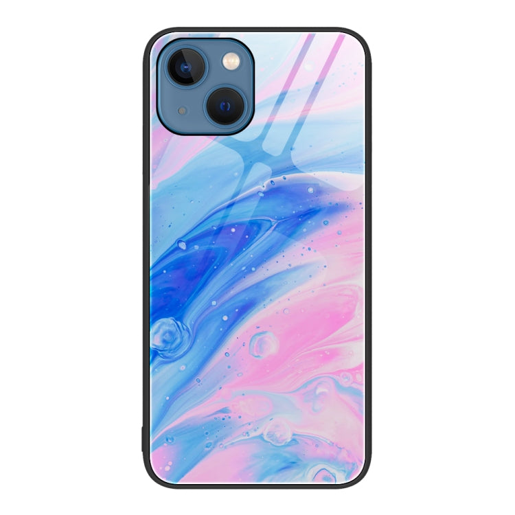 Marble Pattern Glass Protective Phone Case, For iPhone 13 Pro Max, For iPhone 13 Pro, For iPhone 13, For iPhone 14 Plus, For iPhone 14 Pro Max, For iPhone 14 Pro